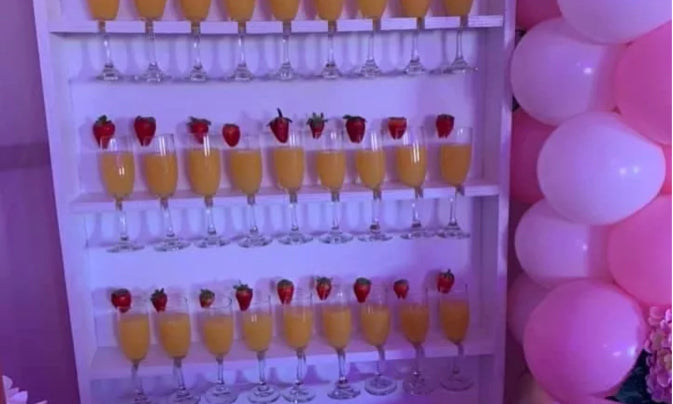 Champagne/ Mimosa Wall